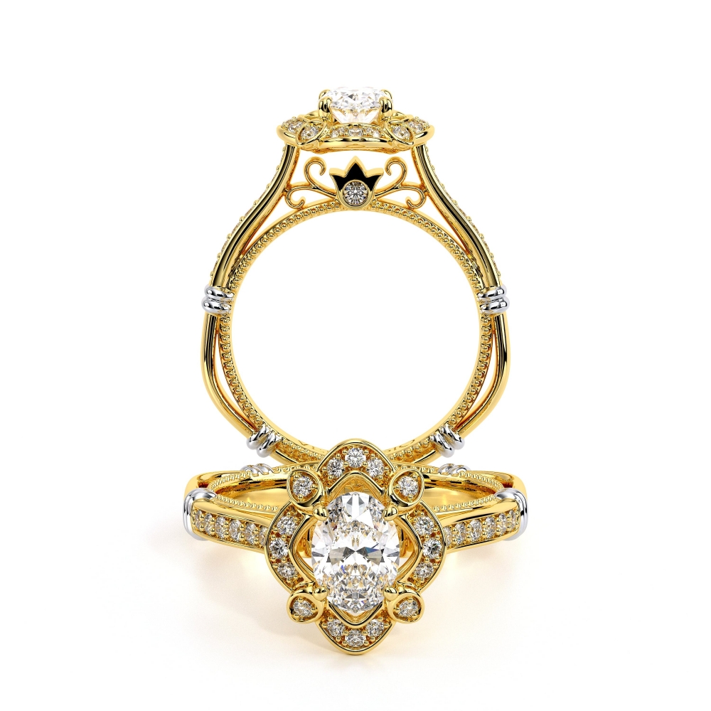 18K Yellow Gold PARISIAN-157OV Ring