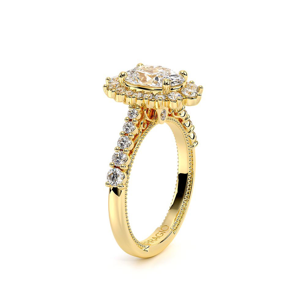 14K Yellow Gold VENETIAN-5084OV Ring