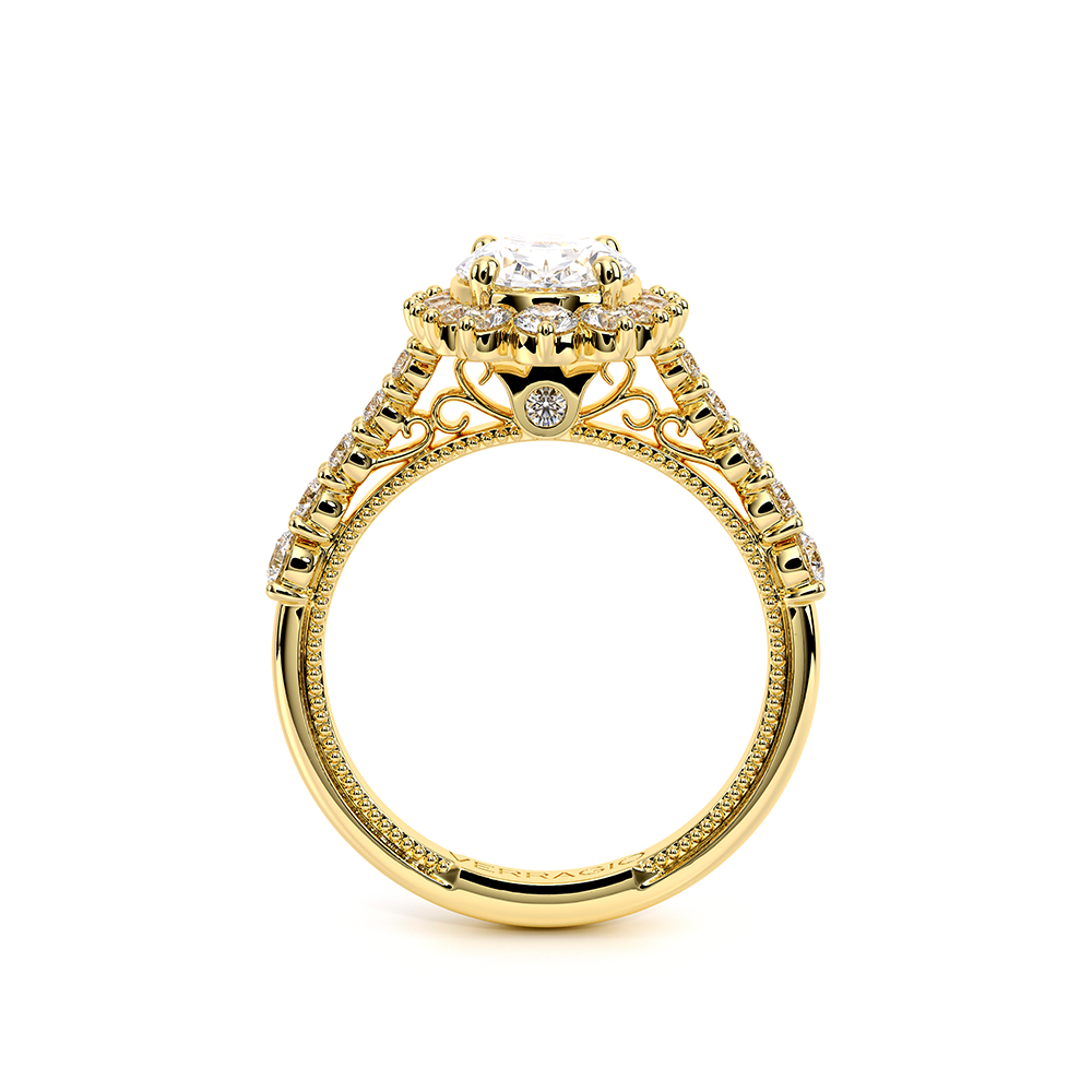 18K Yellow Gold VENETIAN-5084OV Ring