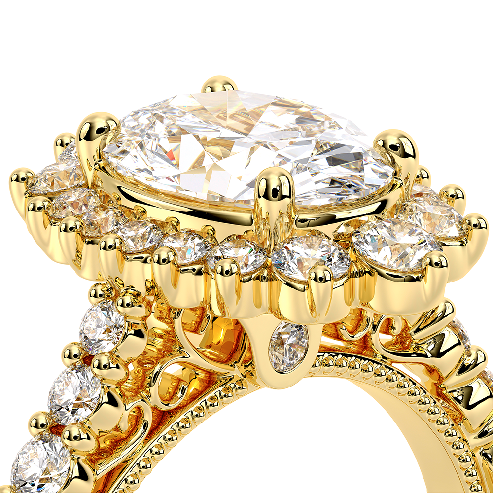 14K Yellow Gold VENETIAN-5084OV Ring