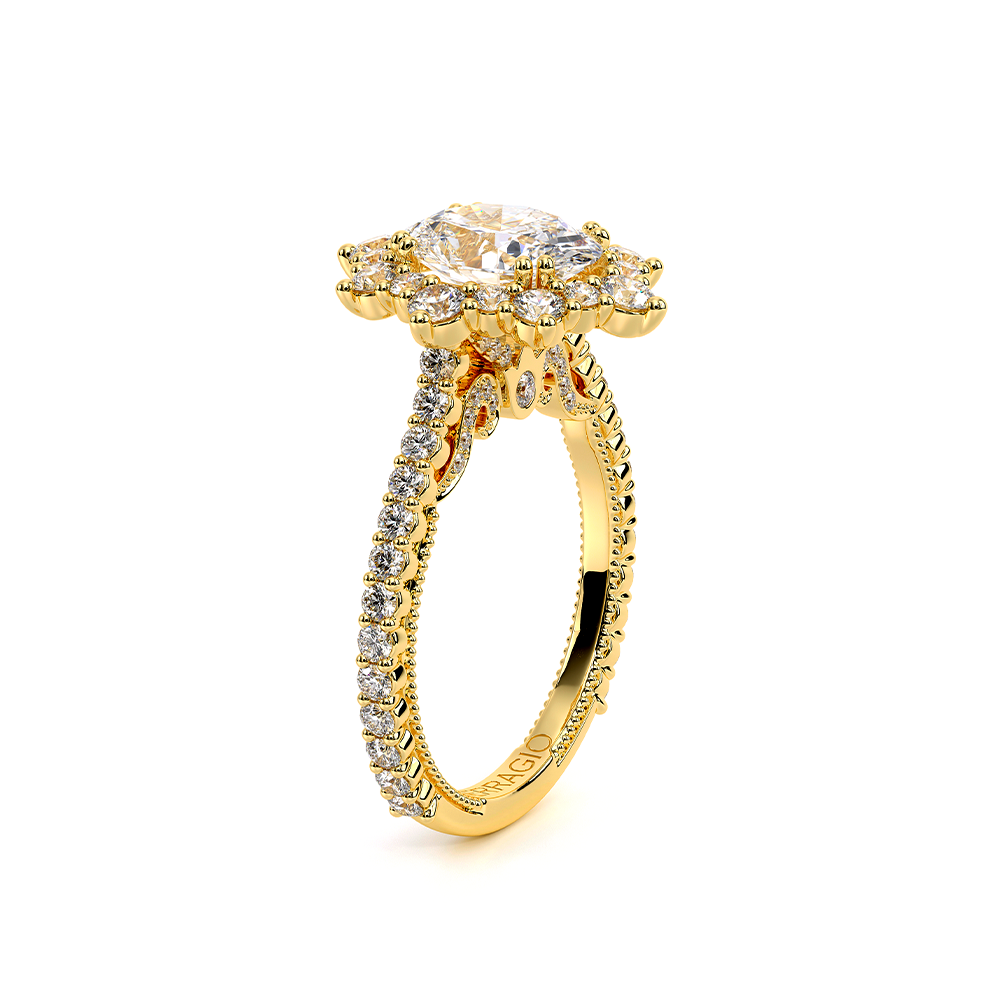 18K Yellow Gold INSIGNIA-7108OV Ring