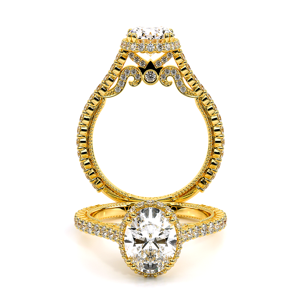 14K Yellow Gold INSIGNIA-7109OV Ring