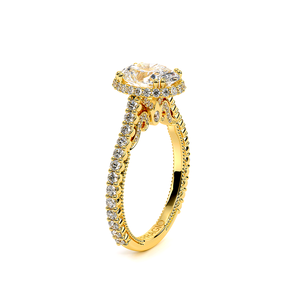 14K Yellow Gold INSIGNIA-7109OV Ring