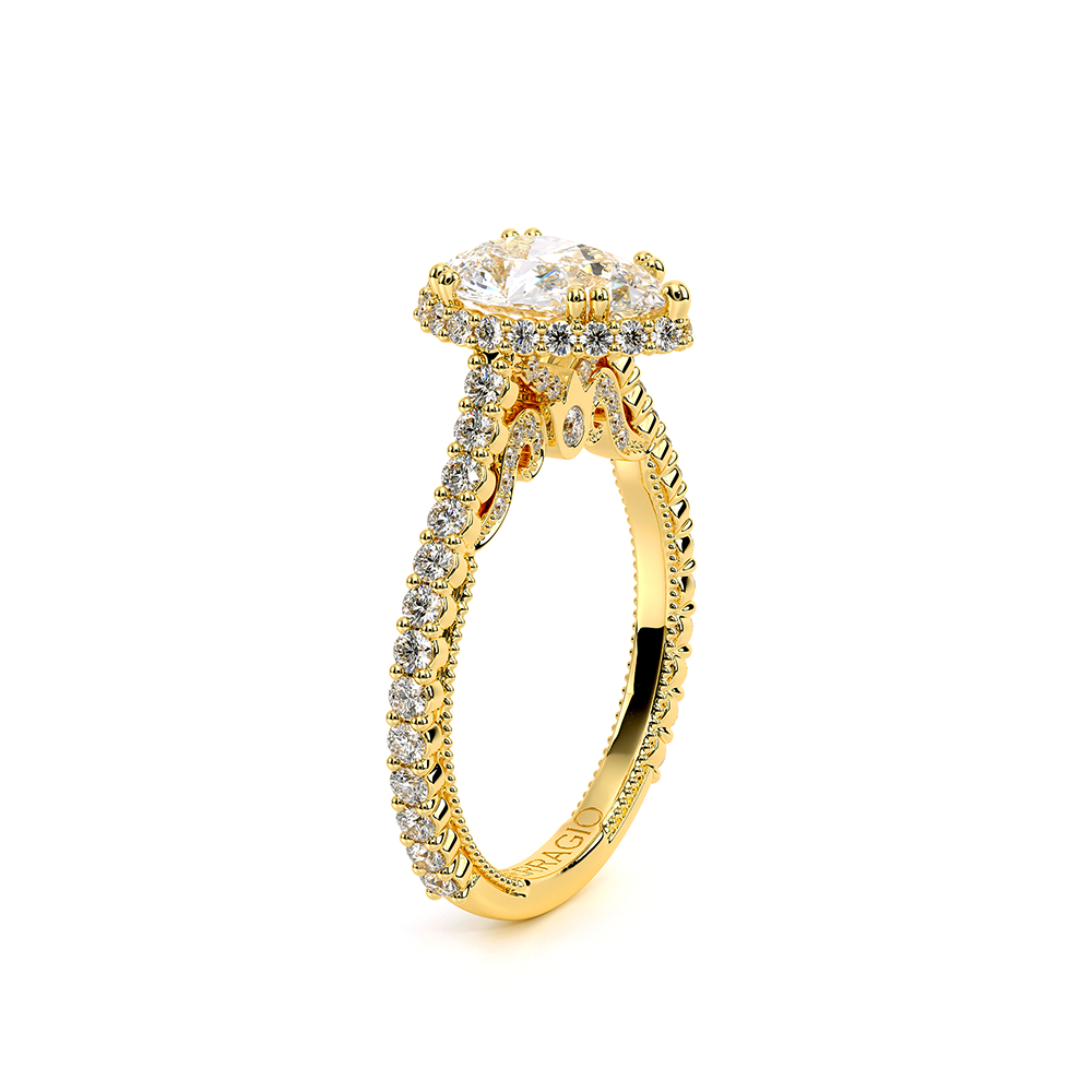 14K Yellow Gold INSIGNIA-7109PEAR Ring