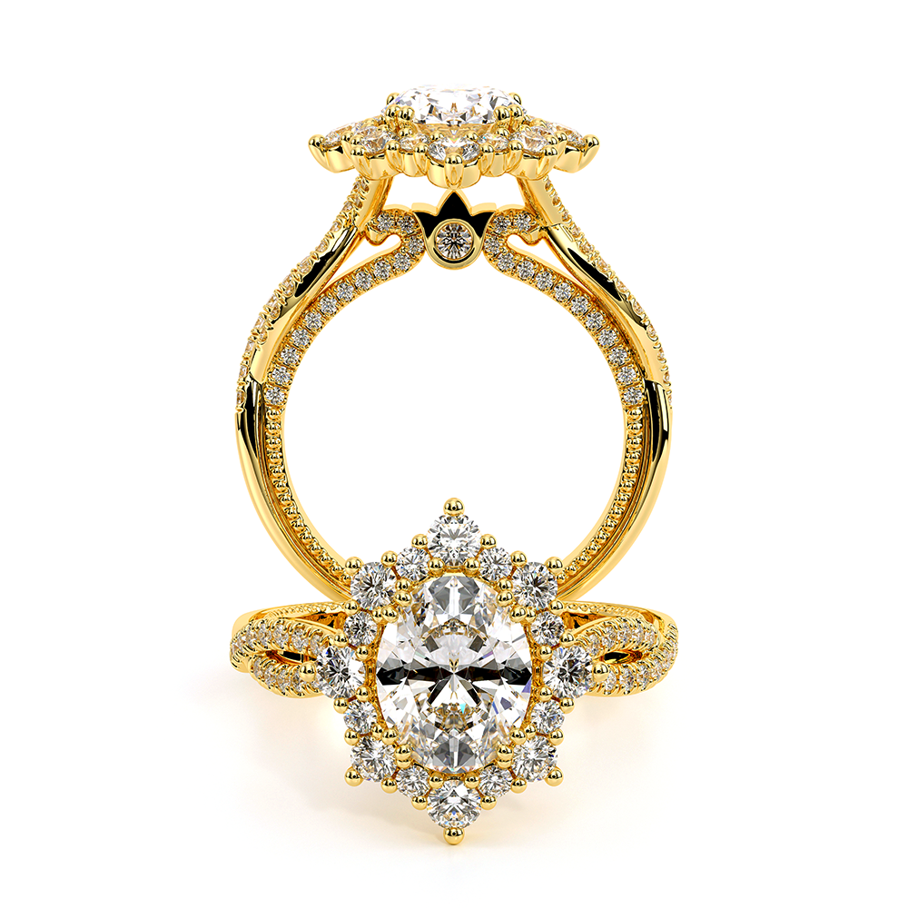 18K Yellow Gold COUTURE-0481OV Ring