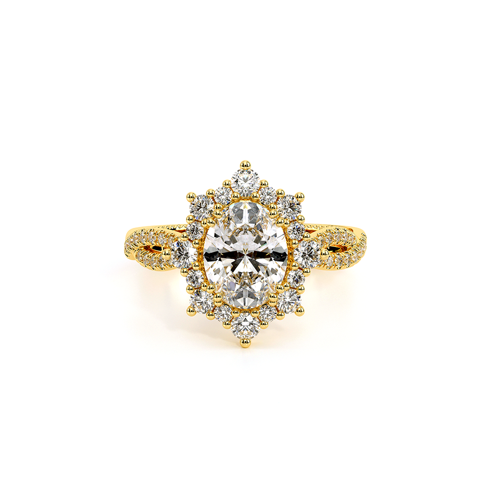14K Yellow Gold COUTURE-0481OV Ring