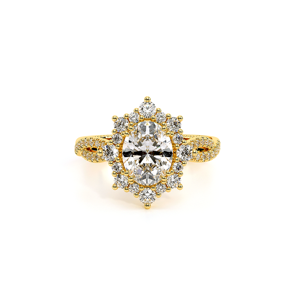 18K Yellow Gold COUTURE-0481OV Ring