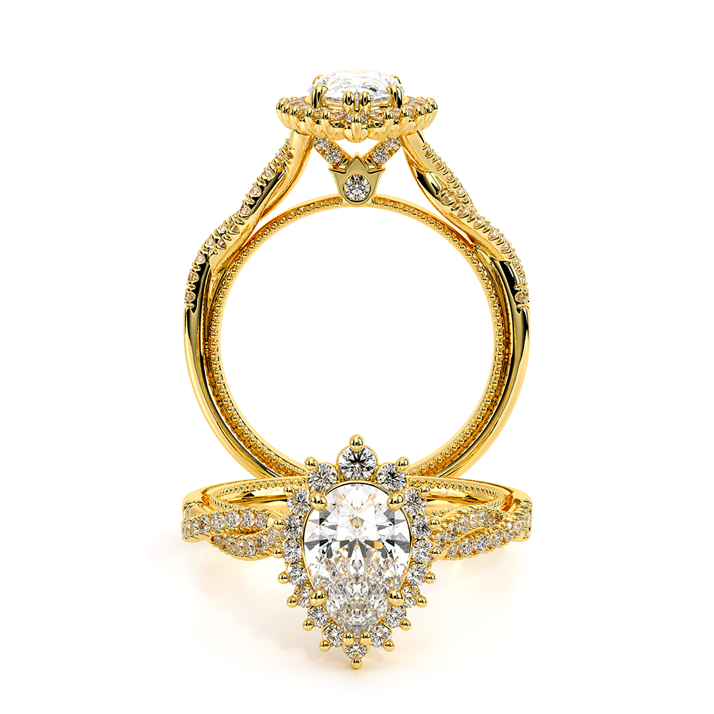 18K Yellow Gold Renaissance-987OPEAR Ring