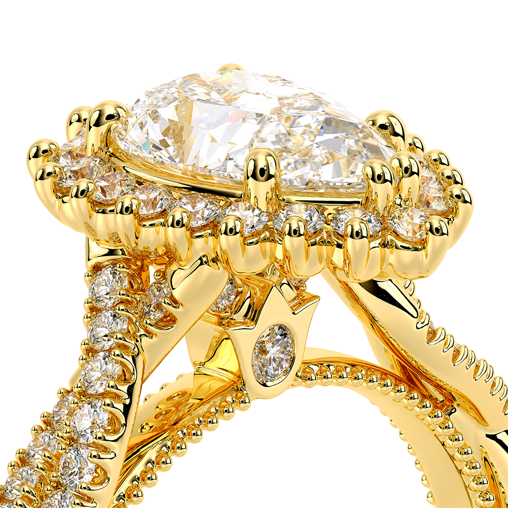 14K Yellow Gold Renaissance-987OPEAR Ring