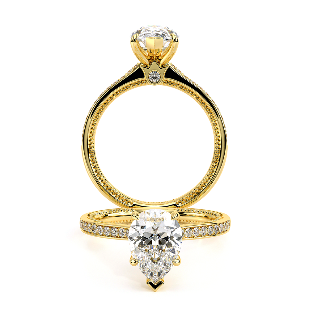 18K Yellow Gold Renaissance-SLD301-PS Ring