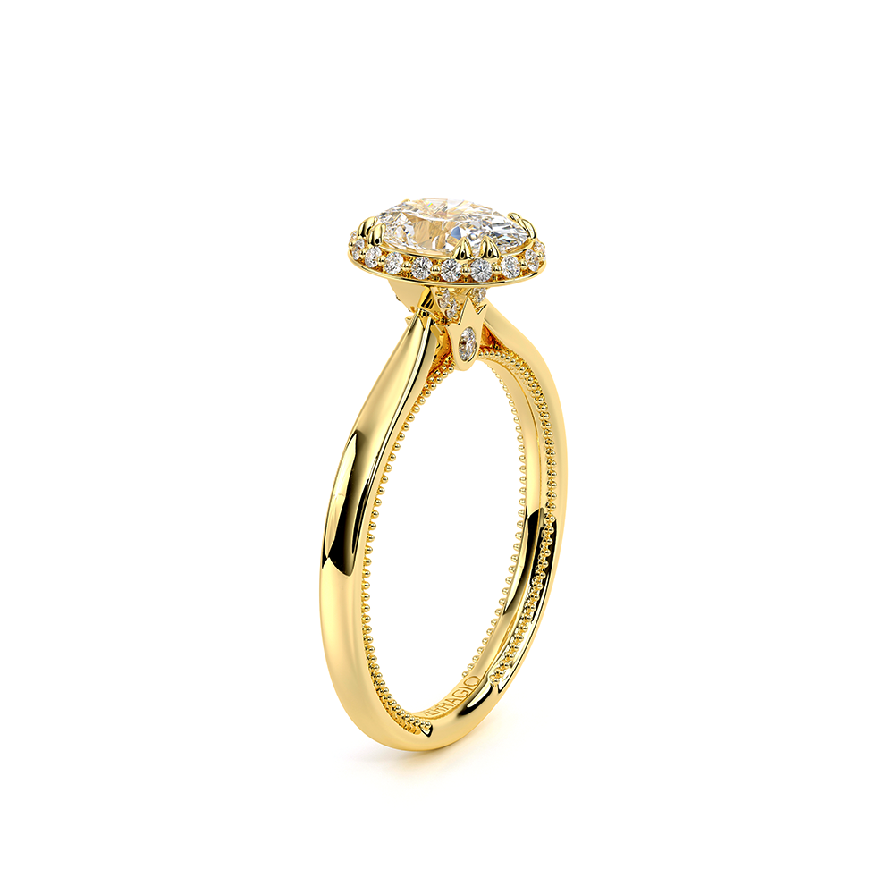 14K Yellow Gold Renaissance-SOL302-XOV Ring