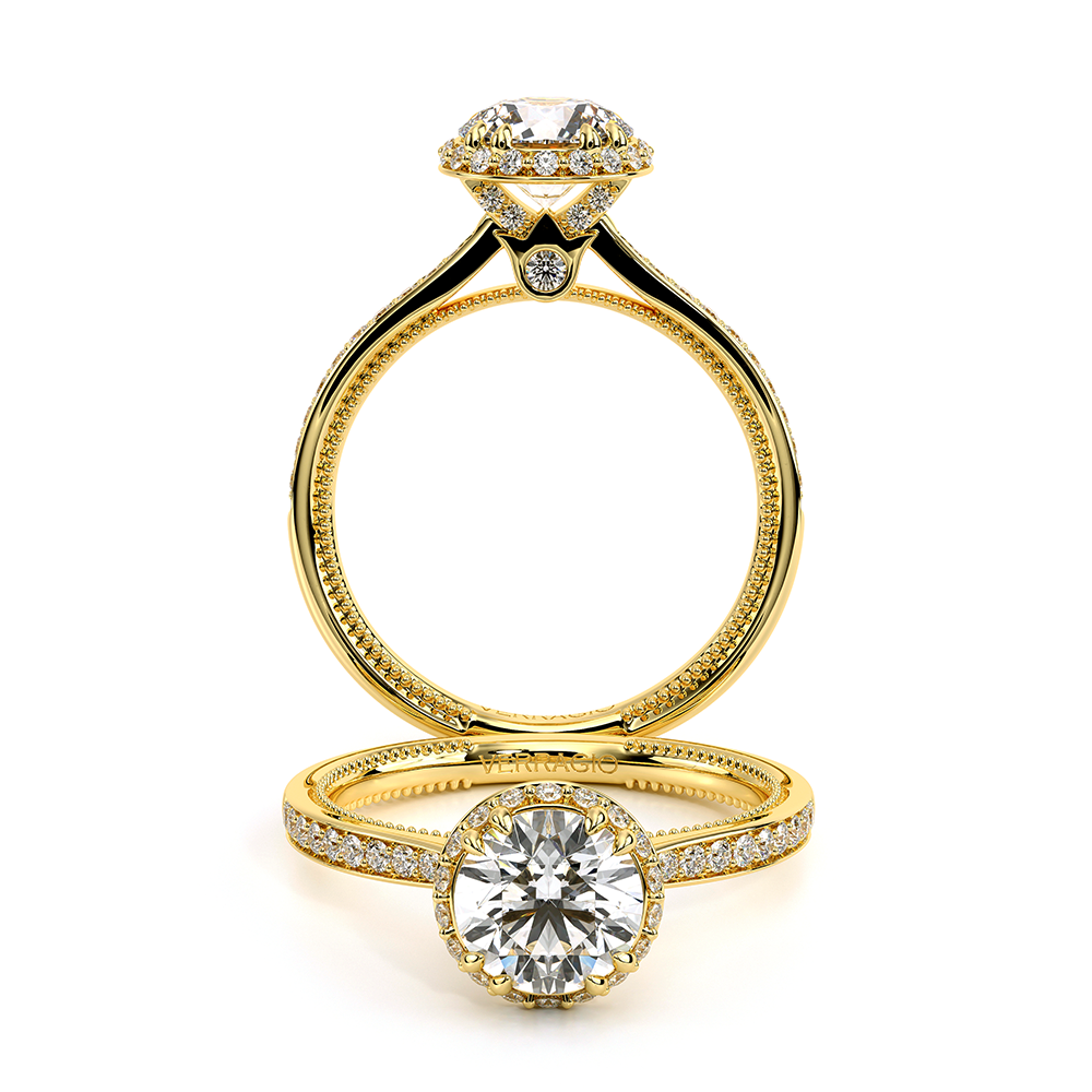 14K Yellow Gold Renaissance-SLD302-XR Ring