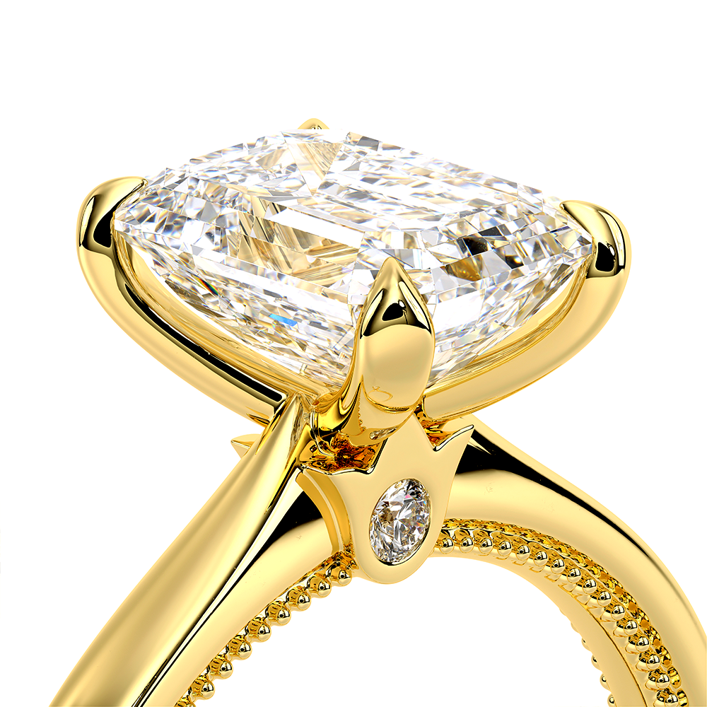 14K Yellow Gold Renaissance-SOL301-EM Ring