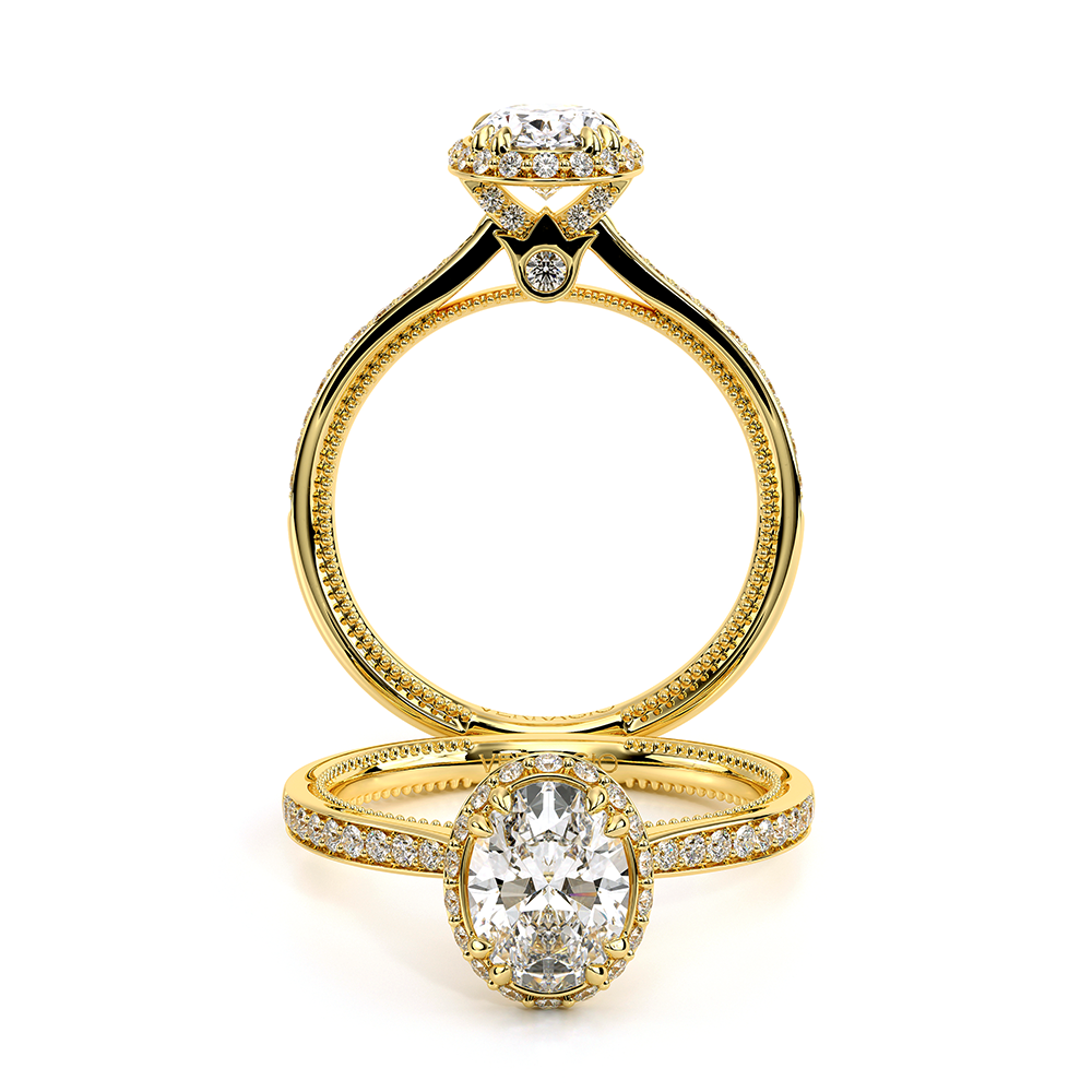 18K Yellow Gold Renaissance-SLD302-XOV Ring