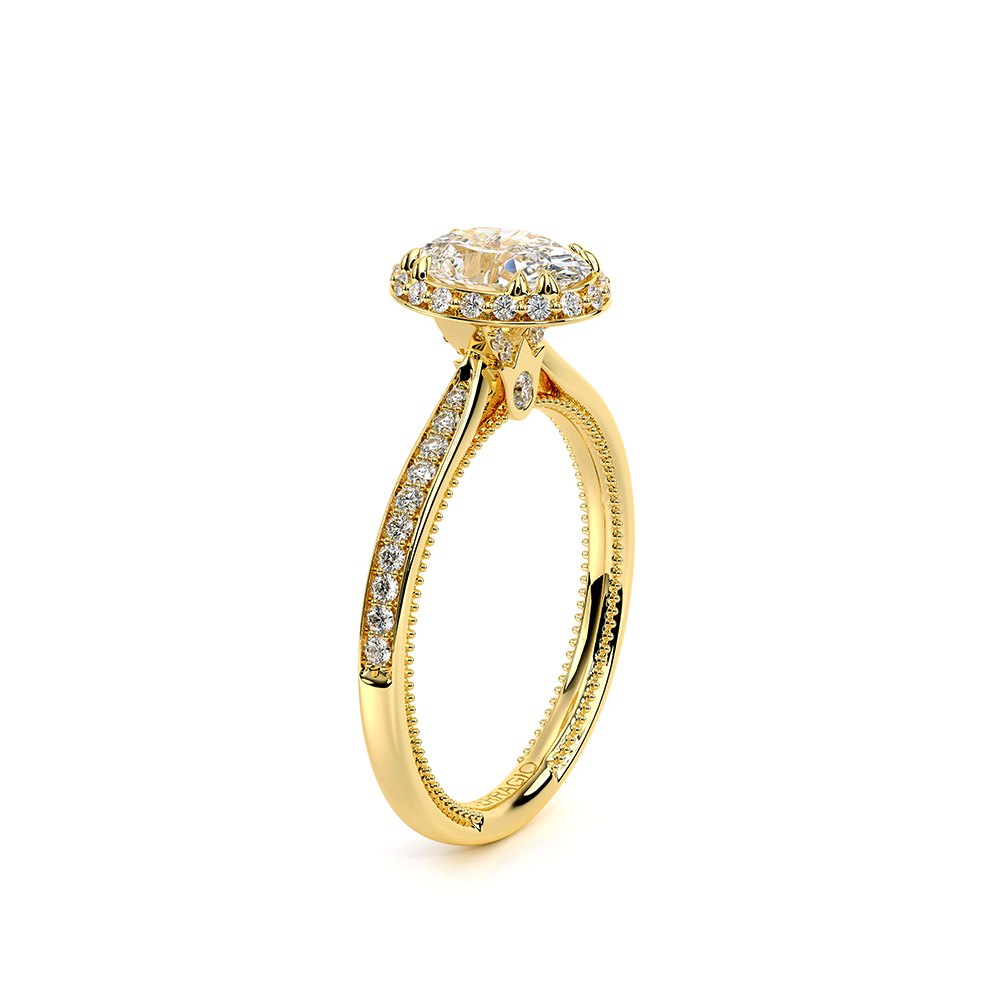 14K Yellow Gold Renaissance-SLD302-XOV Ring