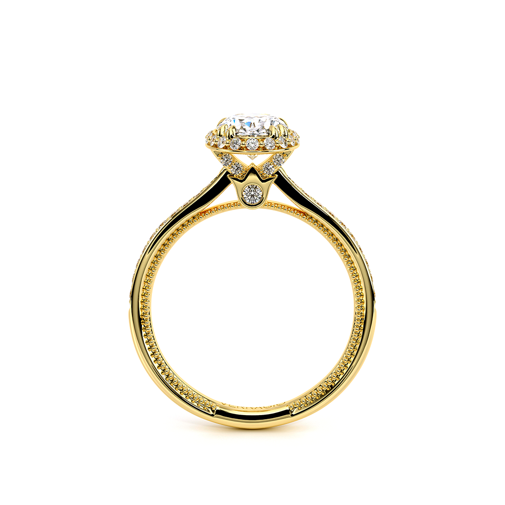 14K Yellow Gold Renaissance-SLD302-XOV Ring