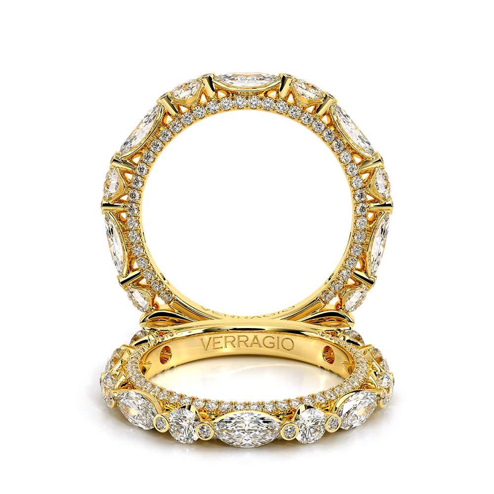 14K Yellow Gold Eterna-2021-MQ-6X3-3Q Ring