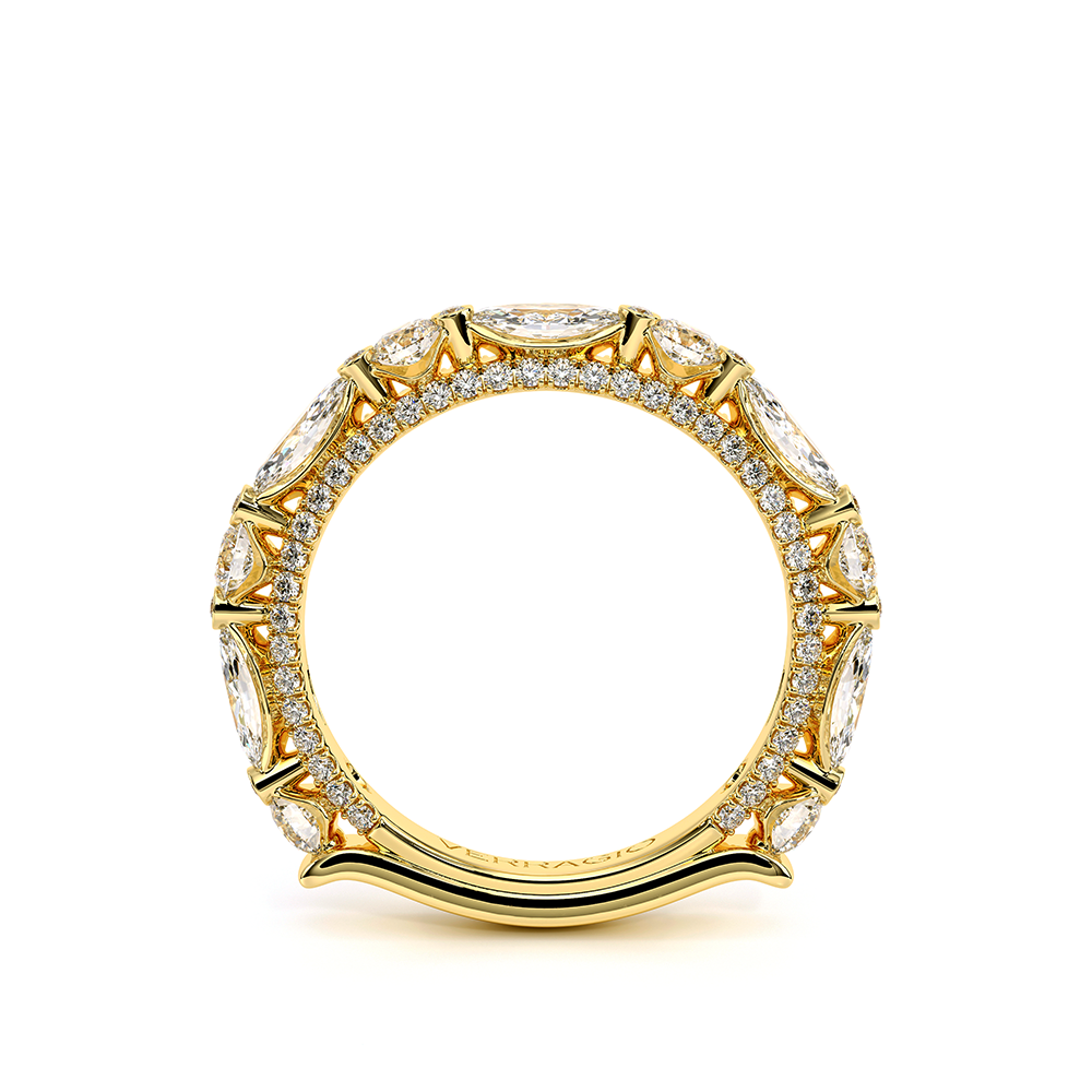 14K Yellow Gold Eterna-2021-MQ-6X3-3Q Ring