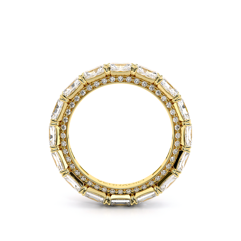 14K Yellow Gold Eterna-2025-RAD-4X3 Ring