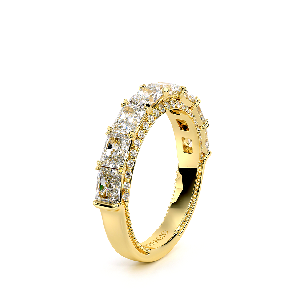 14K Yellow Gold Eterna-2025-RAD-4X3-HW Ring