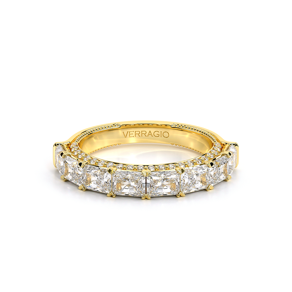 14K Yellow Gold Eterna-2025-RAD-4X3-HW Ring