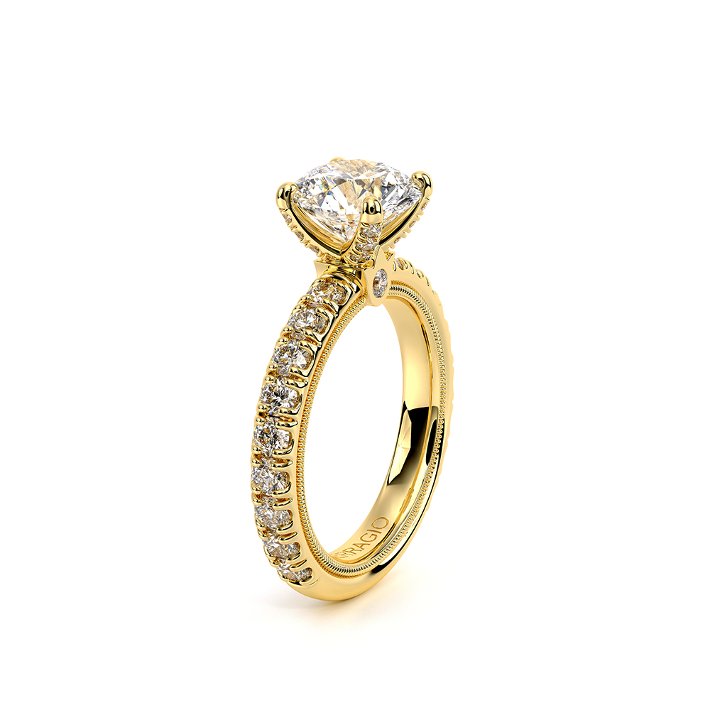 18K Yellow Gold Tradition-250RD4 Ring