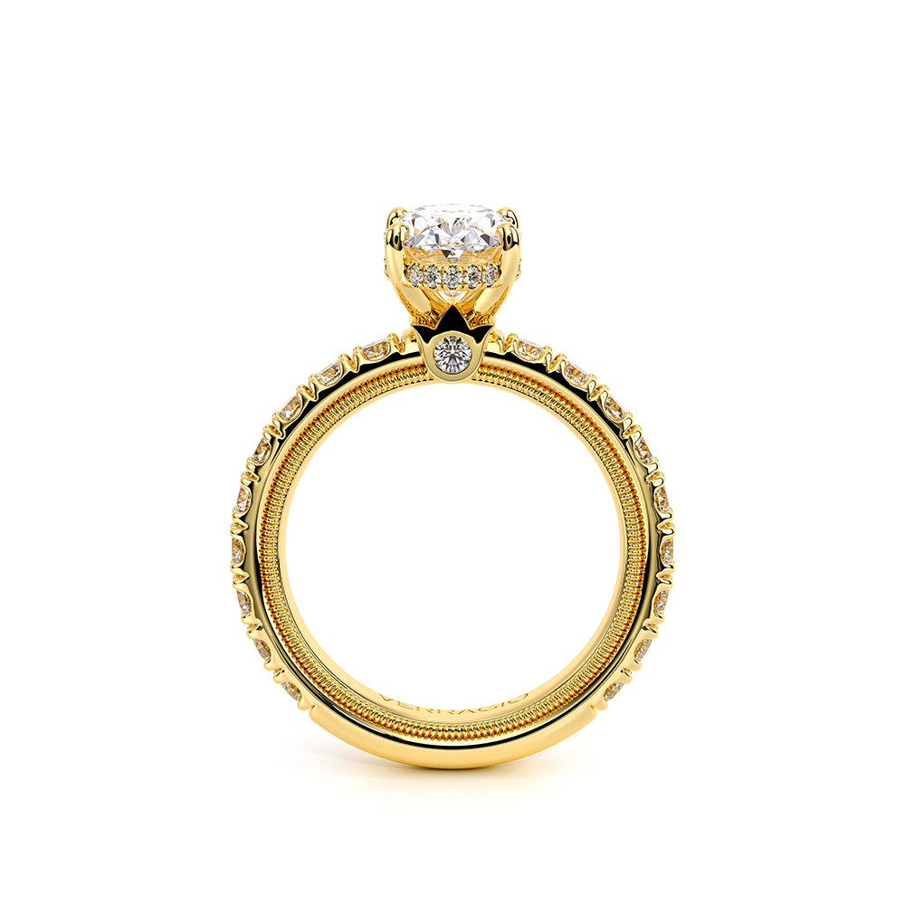 18K Yellow Gold Tradition-250DBOV Ring