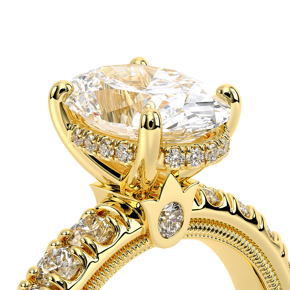 18K Yellow Gold Tradition-250DBOV Ring
