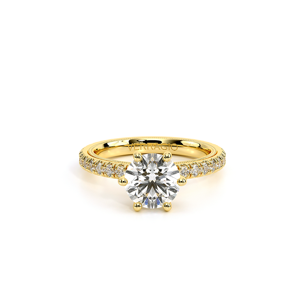 18K Yellow Gold Tradition-180R6 Ring