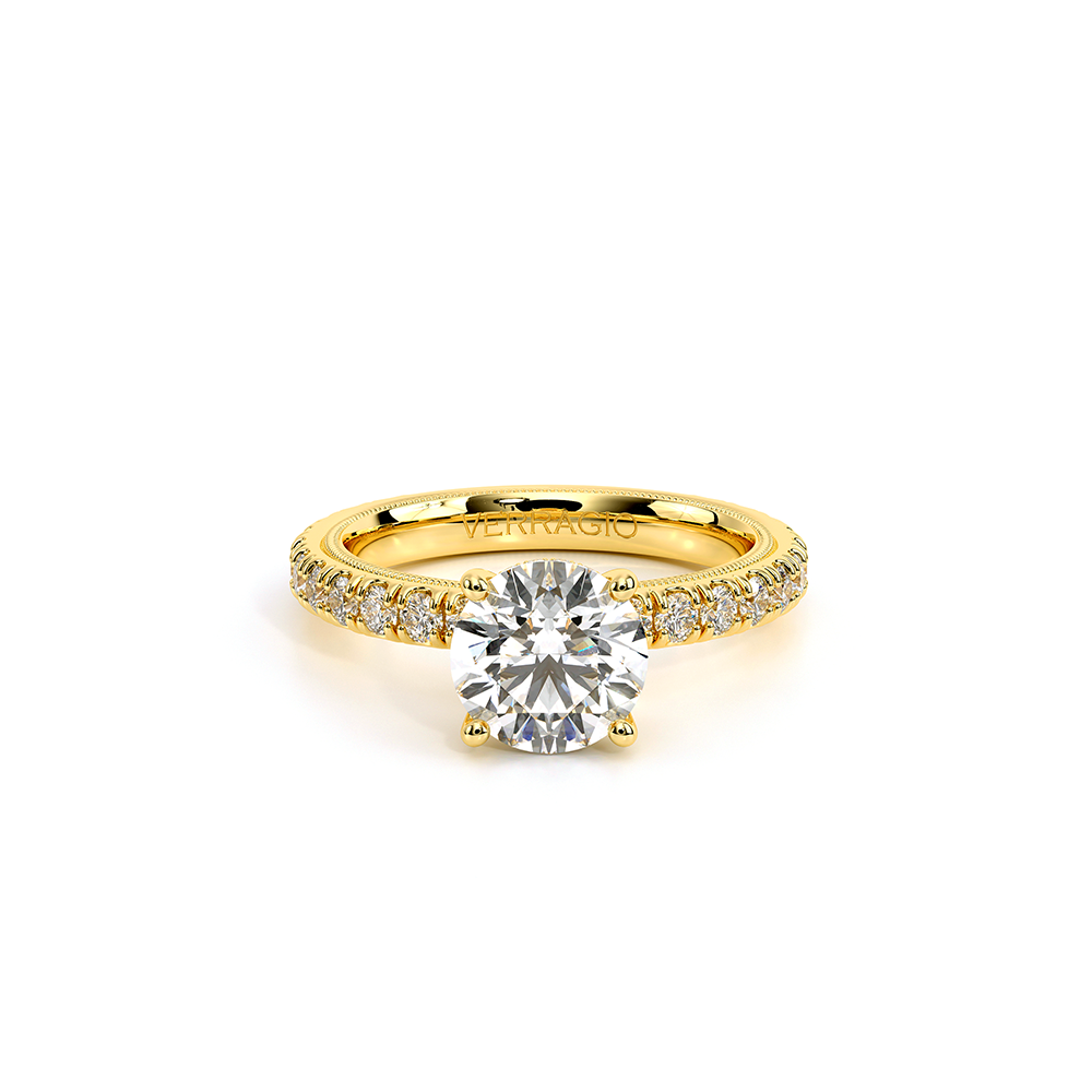 18K Yellow Gold Tradition-210DBR Ring