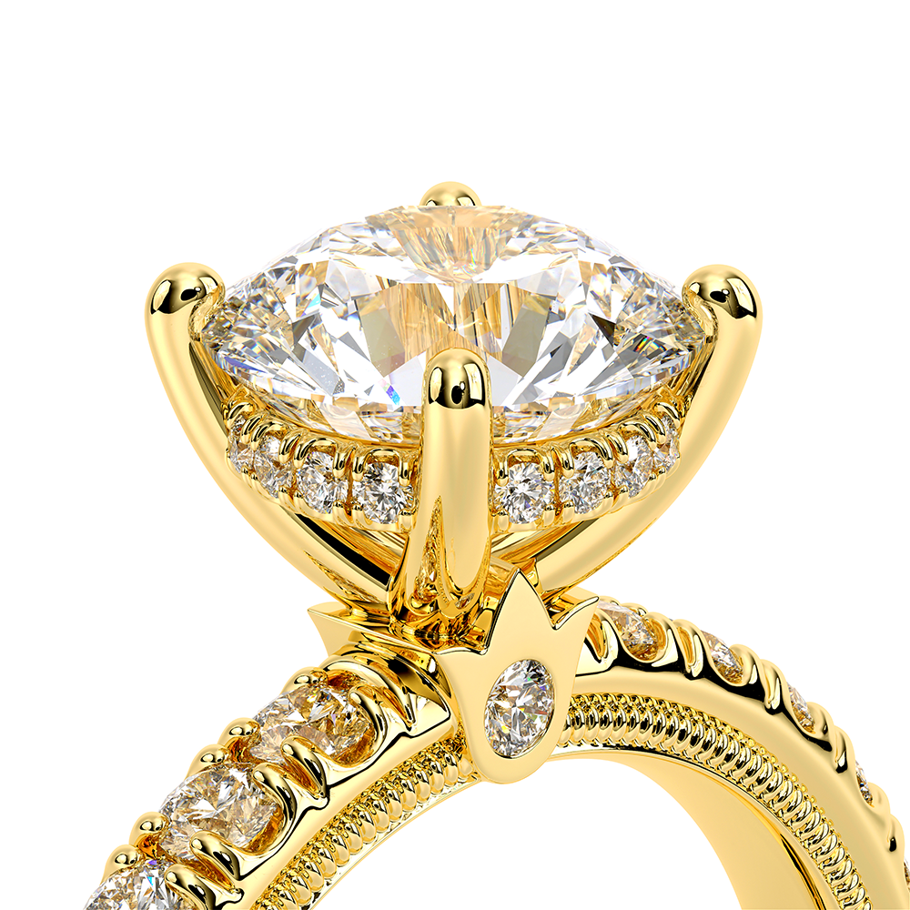 18K Yellow Gold Tradition-210DBR Ring