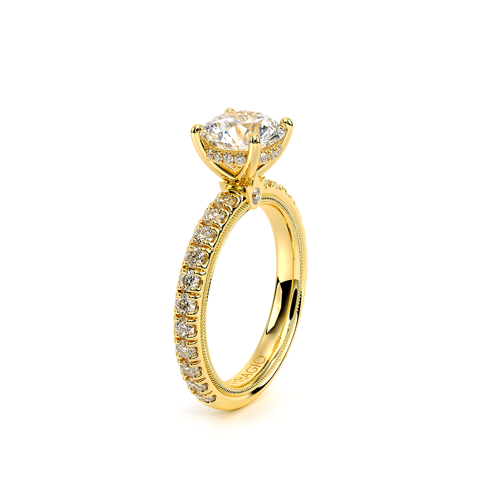 14K Yellow Gold Tradition-210DBR Ring