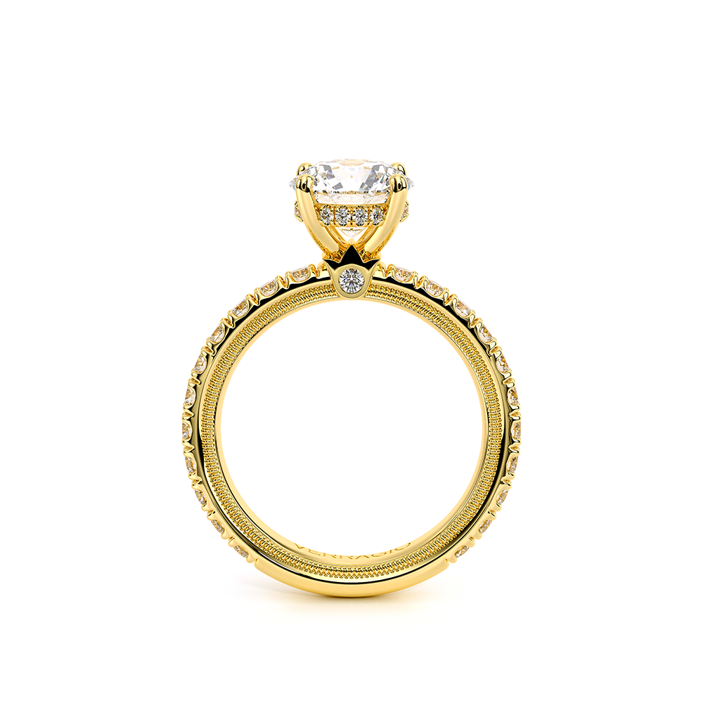 14K Yellow Gold Tradition-210DBR Ring