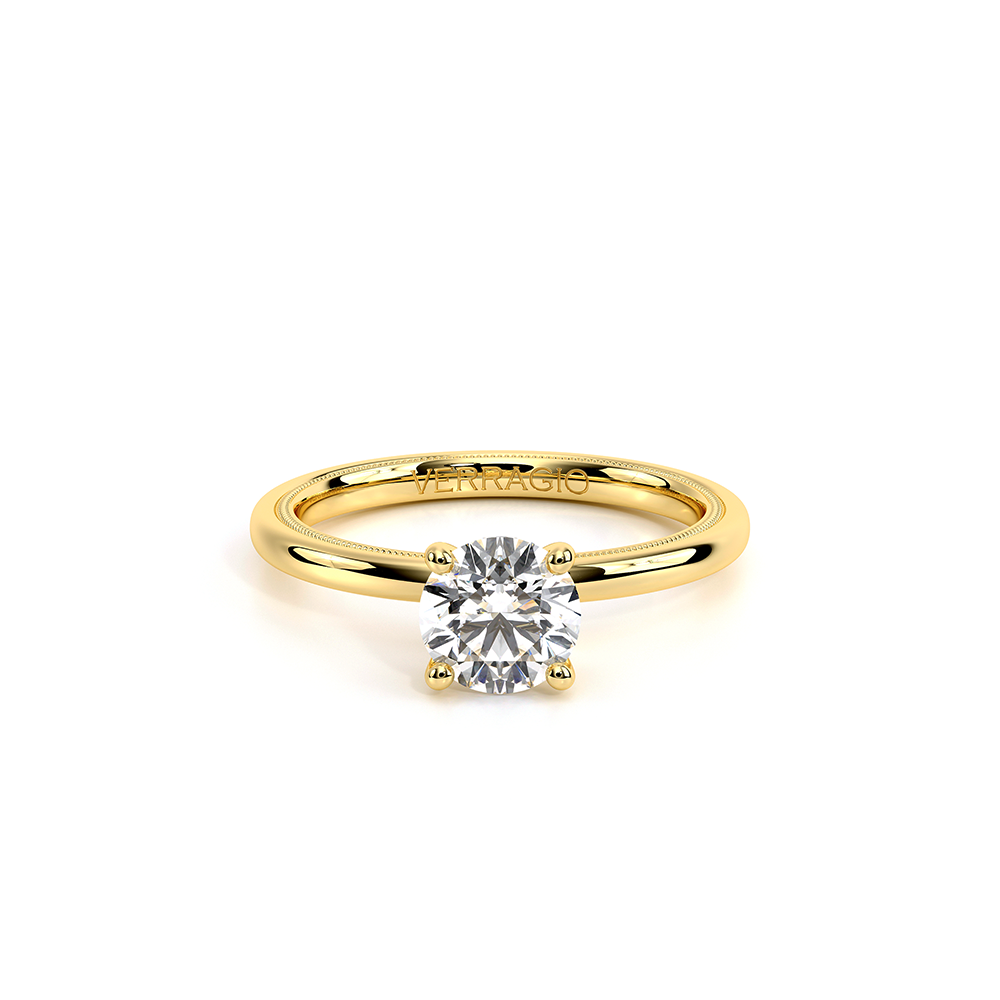 18K Yellow Gold Tradition-120R4-S Ring