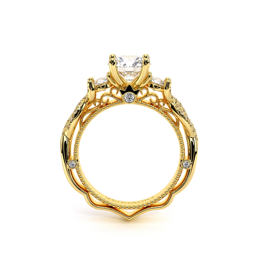14K Yellow Gold VENETIAN-5013R Ring