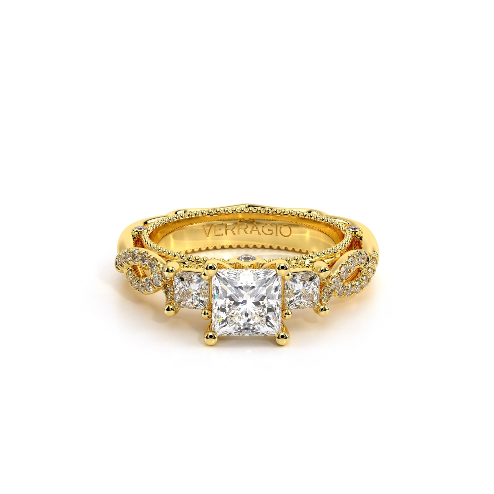 14K Yellow Gold VENETIAN-5013P Ring