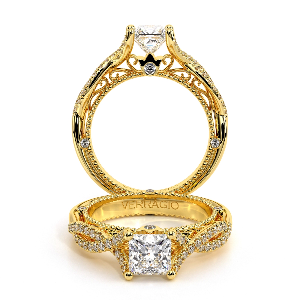 18K Yellow Gold VENETIAN-5003PR Ring