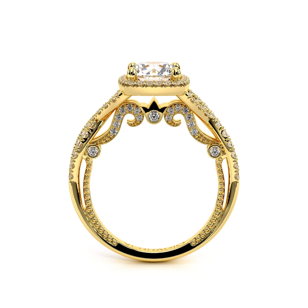 14K Yellow Gold INSIGNIA-7070CU Ring