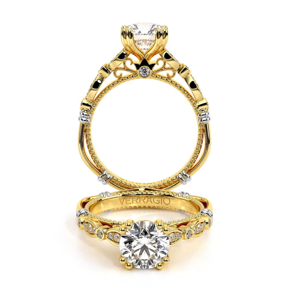 18K Yellow Gold Parisian-100R Ring