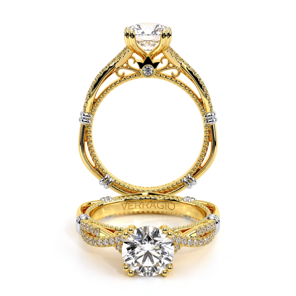 18K Yellow Gold PARISIAN-105R Ring