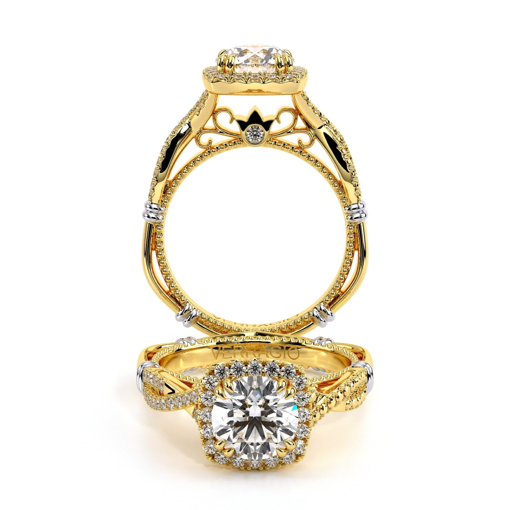 14K Yellow Gold PARISIAN-106CU Ring