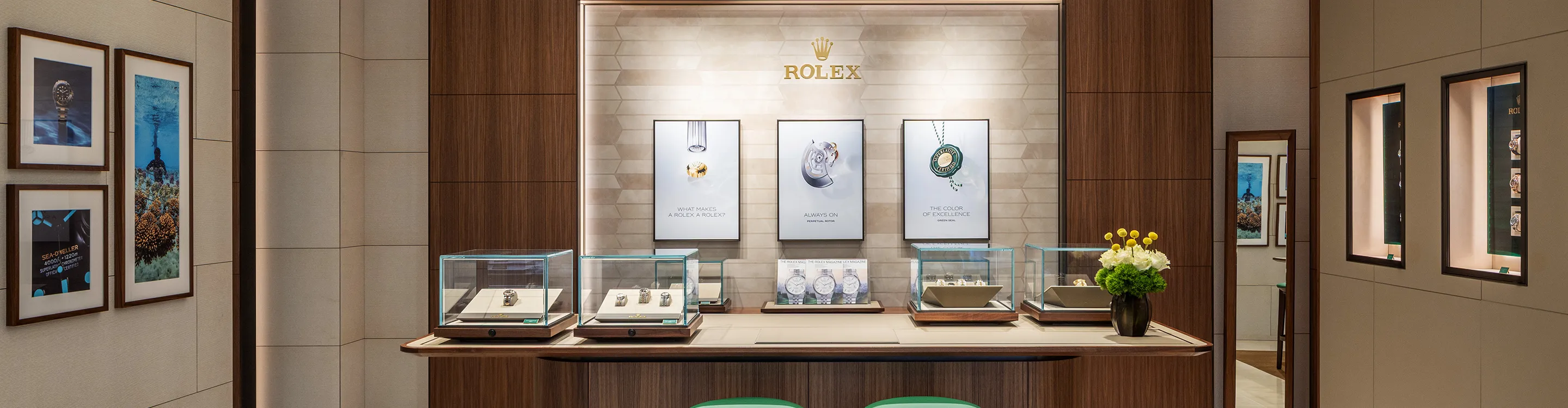 Our Rolex showroom
