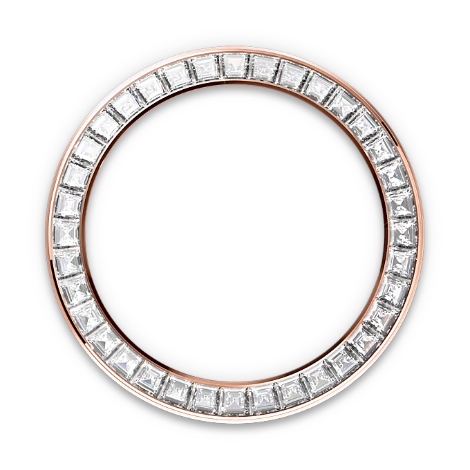 Diamond-set bezel