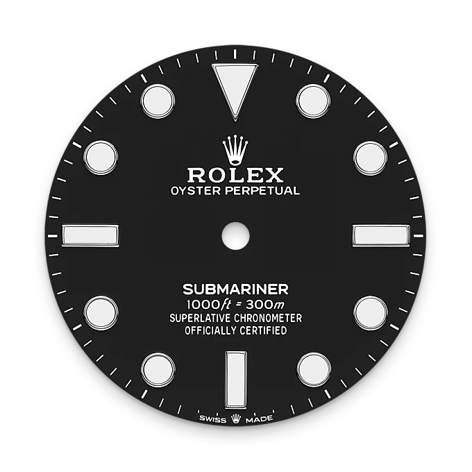 Black dial