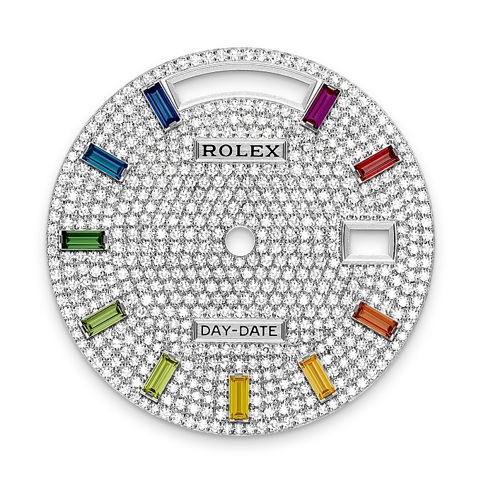 Diamond-Paved Dial