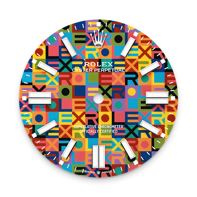 MultiColored dial